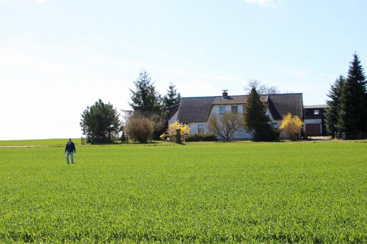 Ein Bett Im Kornfeld - Haus Morgensonne - Mit Innenpool Schonfeld  Bagian luar foto
