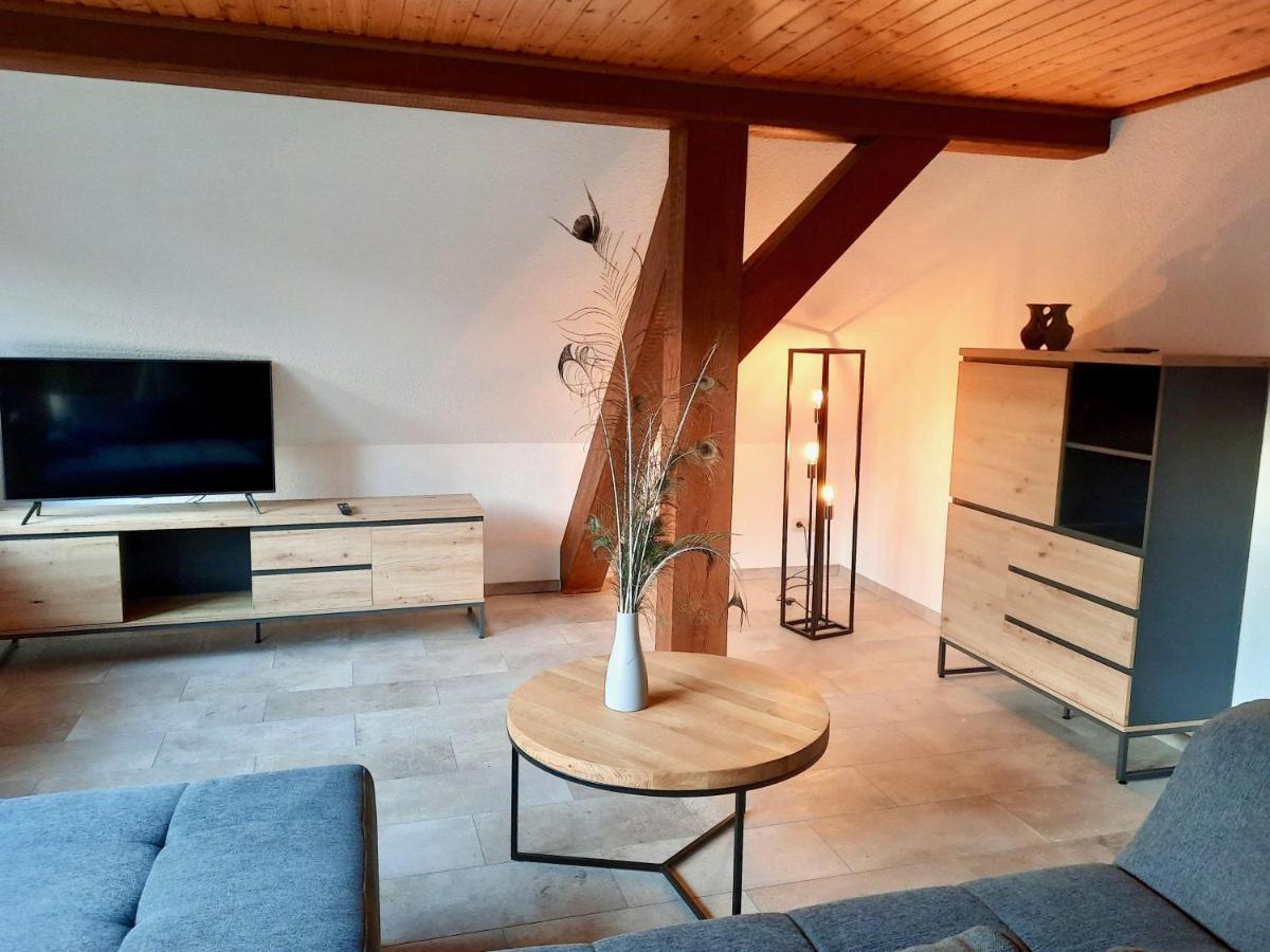 Ein Bett Im Kornfeld - Haus Morgensonne - Mit Innenpool Schonfeld  Bagian luar foto
