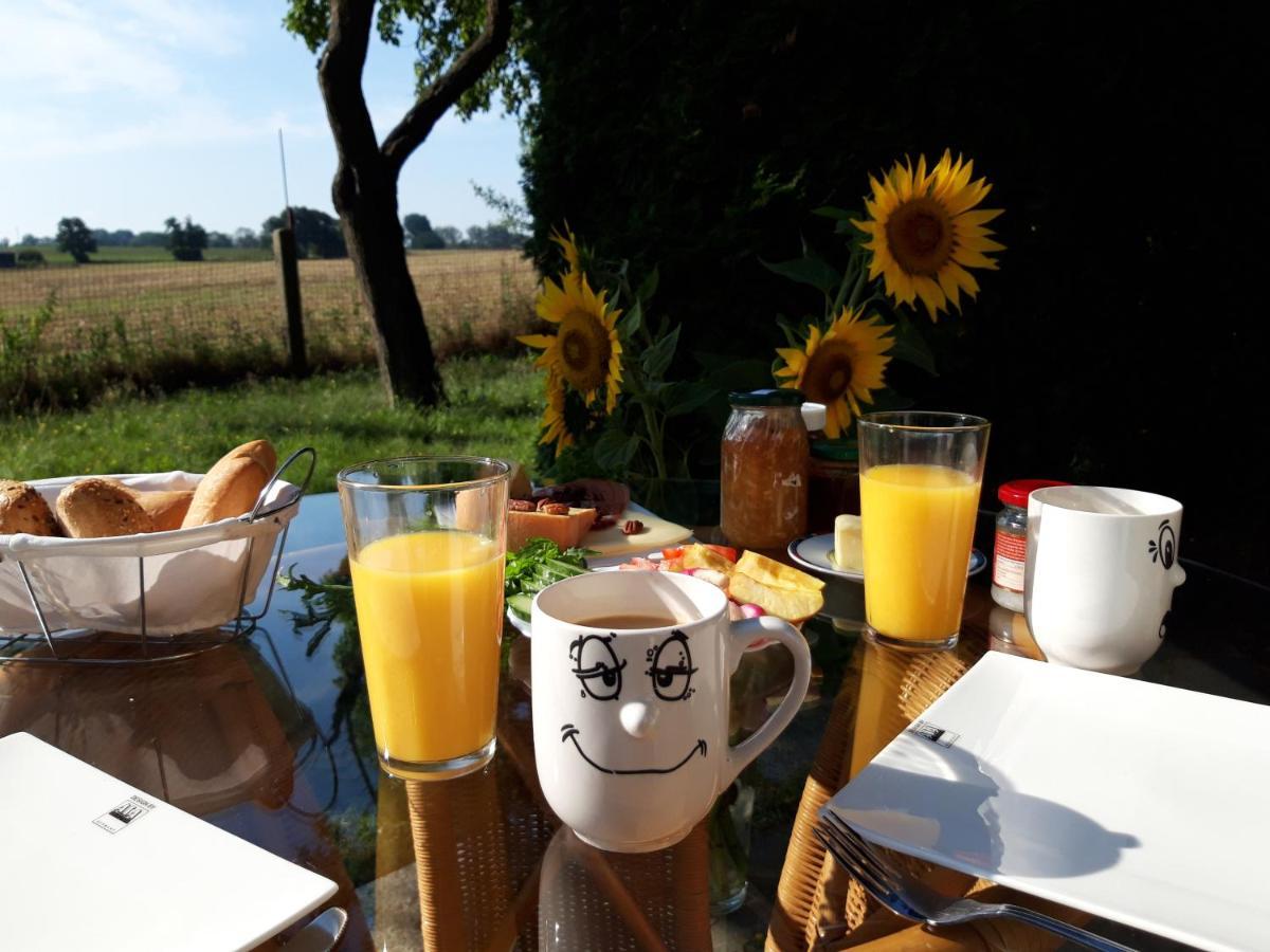 Ein Bett Im Kornfeld - Haus Morgensonne - Mit Innenpool Schonfeld  Bagian luar foto