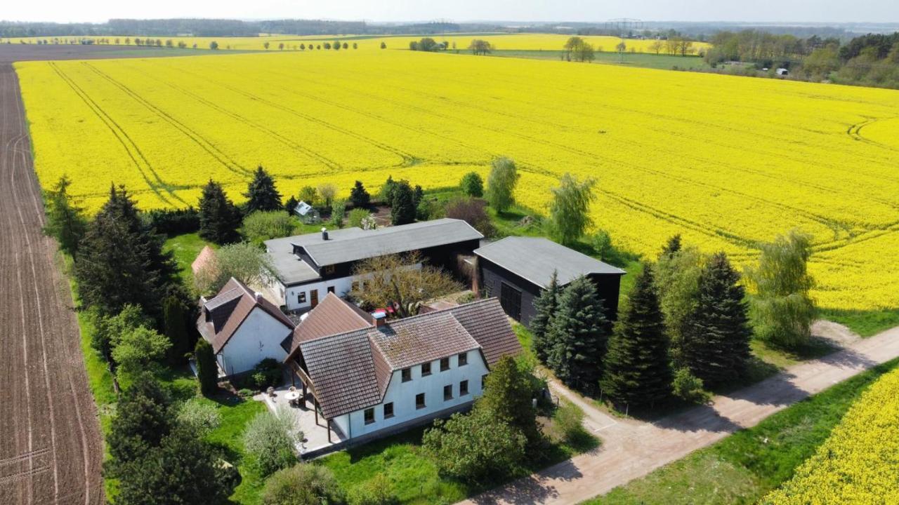 Ein Bett Im Kornfeld - Haus Morgensonne - Mit Innenpool Schonfeld  Bagian luar foto